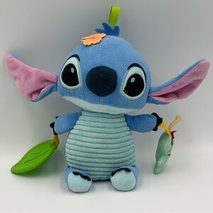 Disney Baby Stitch Activity Toddler Stroller Toy On The Go 7.5" Plush Used